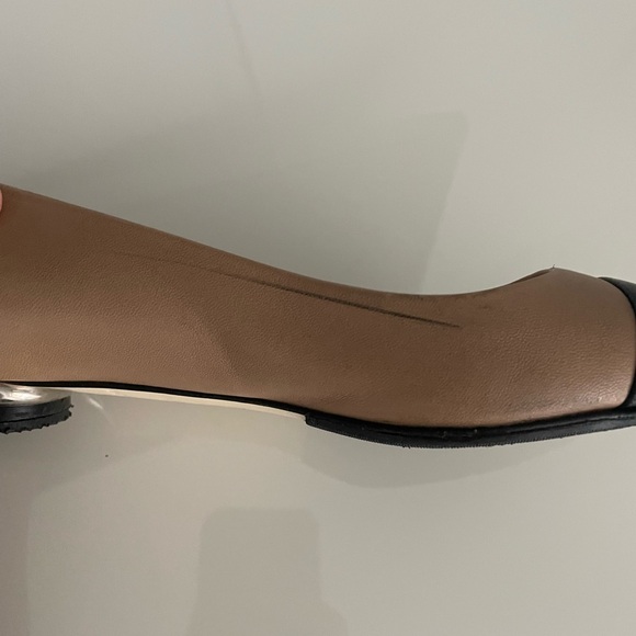 CHANEL two tone flats 37 - Picture 3 of 9